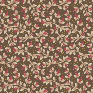 FLORAL JACOBEAN COLLECTION – Sementes Marrom Vermelho