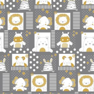 Baby Jungle Animals Dots